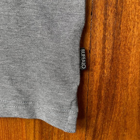 NEW David Britton Buffalo Dark Blue / White Sz Lg Polo Shirt - Picture 5 of 7